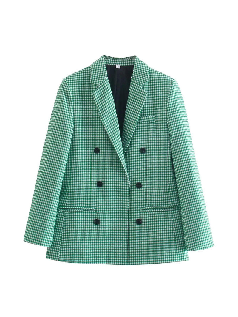 Blazer Xadrez Feminino - My Store