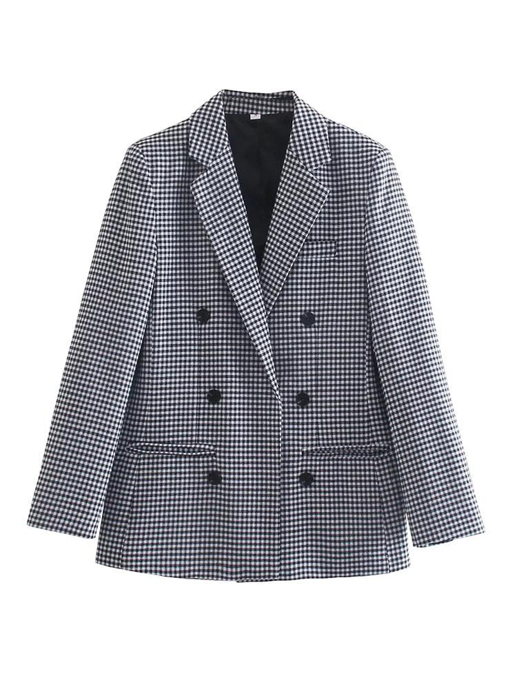 Blazer Xadrez Feminino - My Store