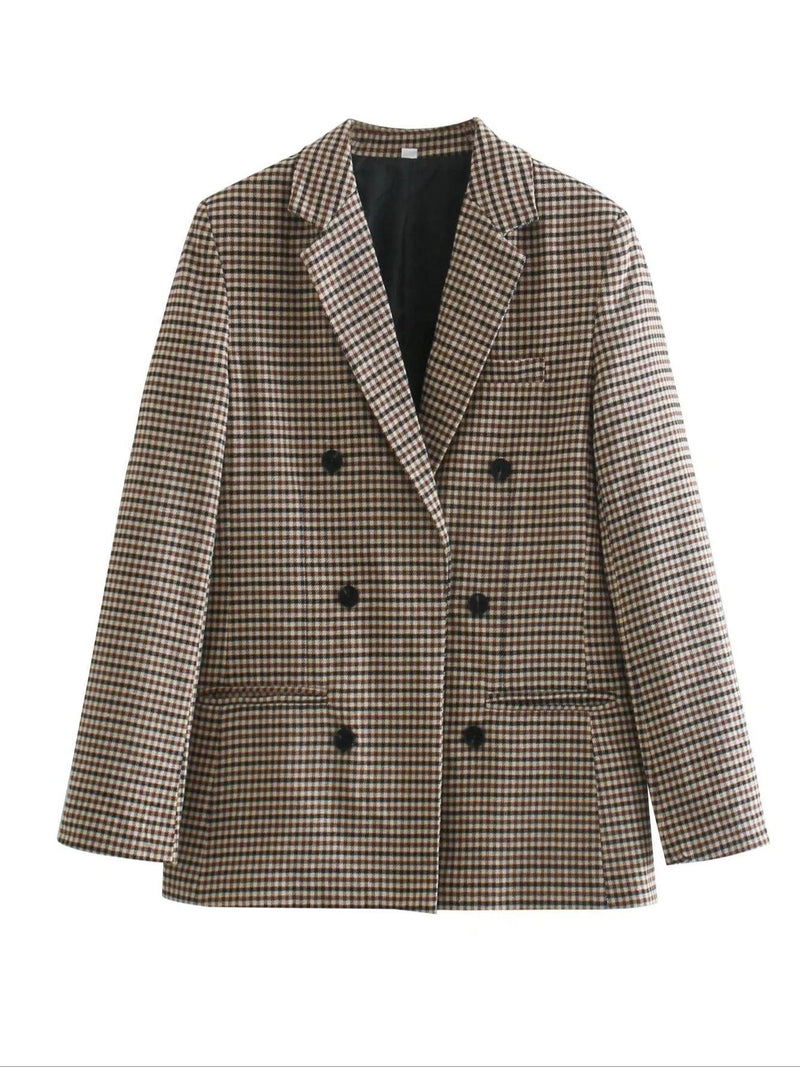 Blazer Xadrez Feminino - My Store