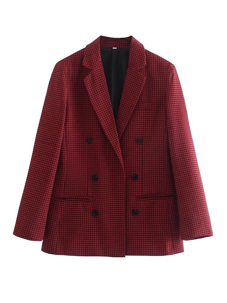 Blazer Xadrez Feminino - My Store